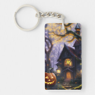 pumpkin/fall/autumn/Halloween Key Ring