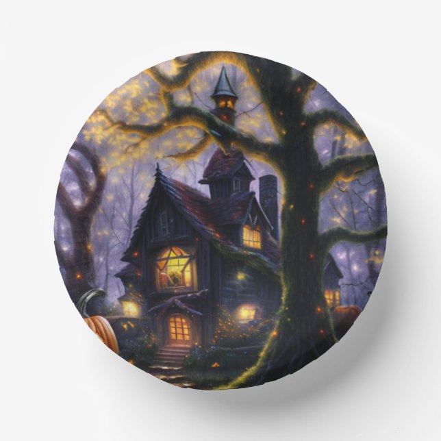 pumpkin/fall/autumn/Halloween  Paper Plate (Front)