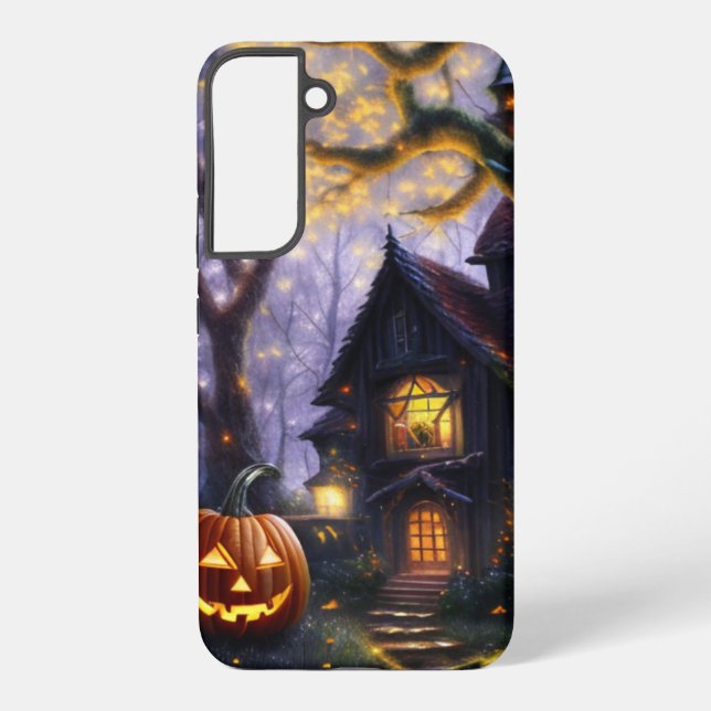 pumpkin/fall/autumn/Halloween  Samsung Galaxy S22+ Case (Back)