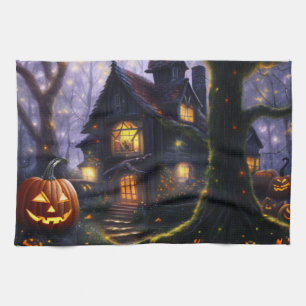 pumpkin/fall/autumn/Halloween Tea Towel