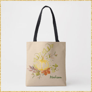 Pumpkin Fall Autumn Tote Bag