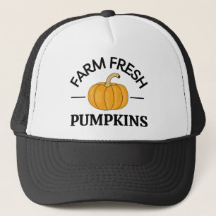 Pumpkin Fall Autumn Trucker Hat