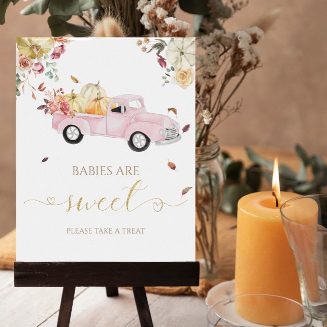 Pumpkin Fall Babies Are Sweet Sign (Creator Uploaded)