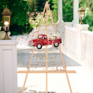 Pumpkin Fall Baby Shower Welcome Sign