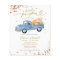 Pumpkin Fall Boy Baby Shower Budget Invitation