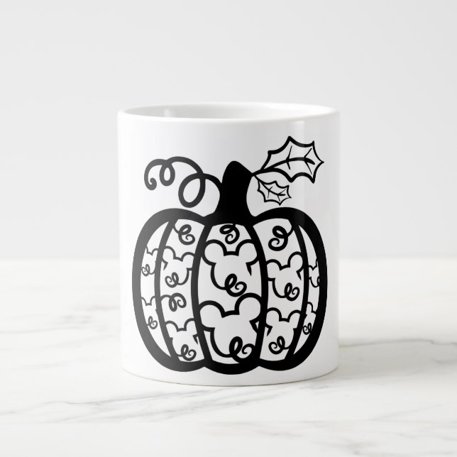 Pumpkin Fall Large Coffee Mug (Front)
