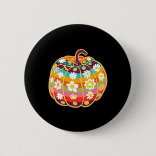Pumpkin Fall Season Autumn Halloween Thanksgiving 6 Cm Round Badge