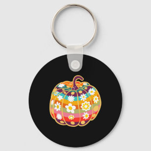 Pumpkin Fall Season Autumn Halloween Thanksgiving  Key Ring