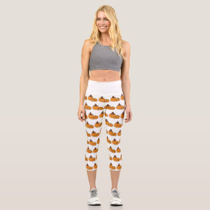 Pumpkin Family Capri Leggings