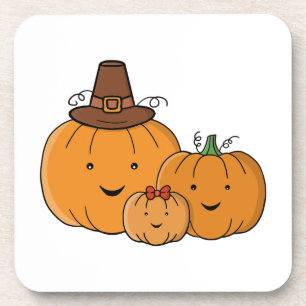 Pumpkin Family Coaster