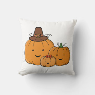 Pumpkin Family Cushion