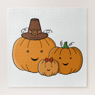 Pumpkin Family Jigsaw Puzzle