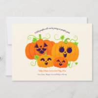 Pumpkin Family Pregnancy Announcement