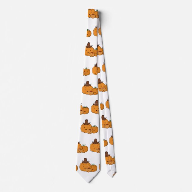 Pumpkin Family Tie (Front)