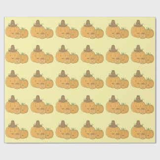 Pumpkin Family Wrapping Paper