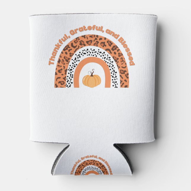 Pumpkin festival can cooler (Front)