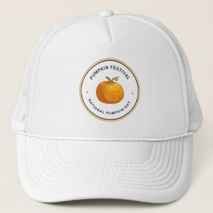 Pumpkin festival cap