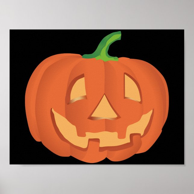 Pumpkin for Halloween 1 Poster (Front)