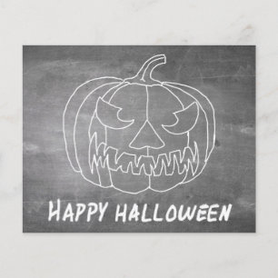 Pumpkin for Halloween 2 chalkboard look