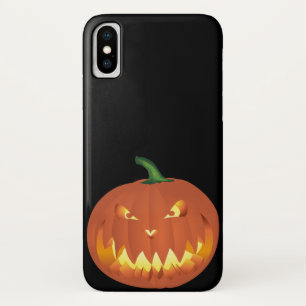 Pumpkin for Halloween 4 iPhone X Case