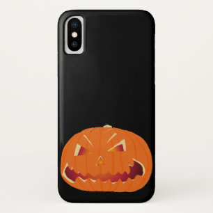 Pumpkin for Halloween 5 iPhone X Case