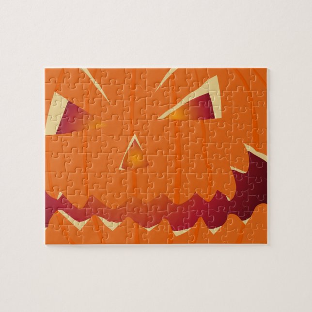 Pumpkin for Halloween 5 Jigsaw Puzzle (Horizontal)