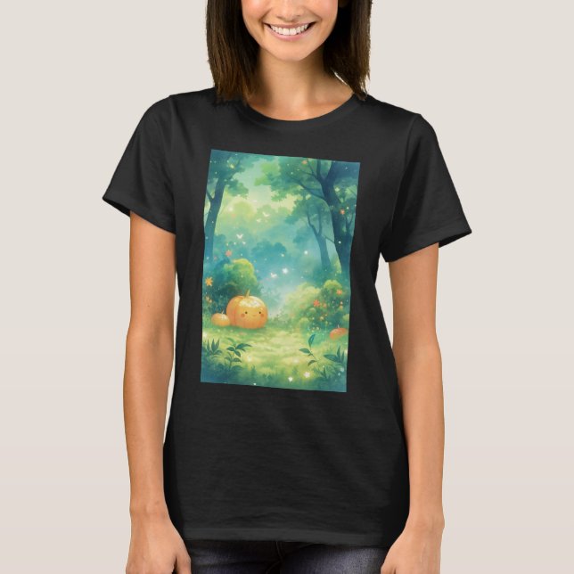 Pumpkin Forest Charm T-Shirt (Front)
