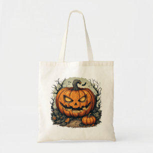 Pumpkin from Halloween on a Tote Bag