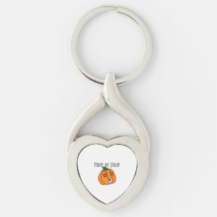Pumpkin funny naughty gift prank Halloween Key Ring