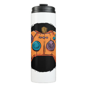 PUMPKIN GAMEPAD HALLOWEEN GAMING THERMAL TUMBLER