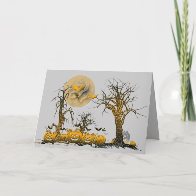 Pumpkin Gang Card (Front)