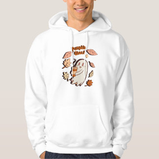 Pumpkin Ghost Autumn Latte Hoodie