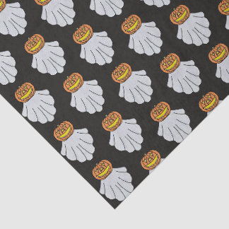 Pumpkin Ghost (black) - Tissue Paper