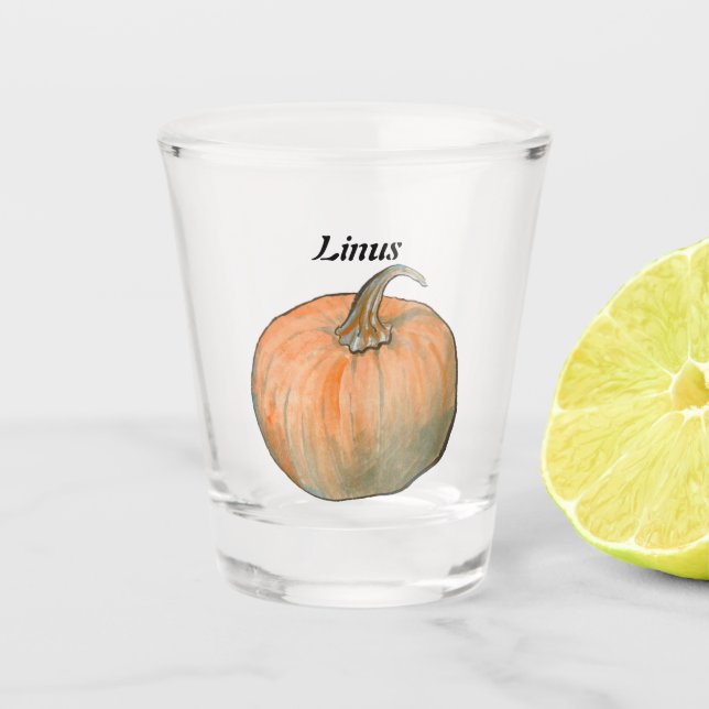 Pumpkin Glass (Front)