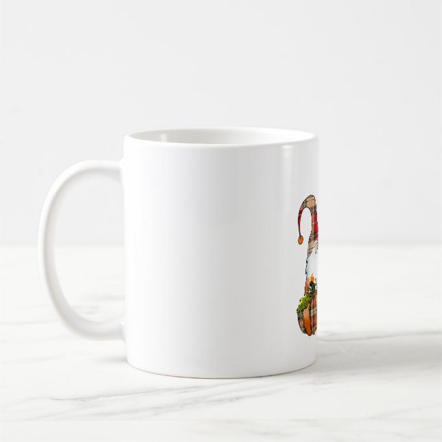 Pumpkin Gnomes Fall Autumn Cute Halloween Coffee Mug (Left)