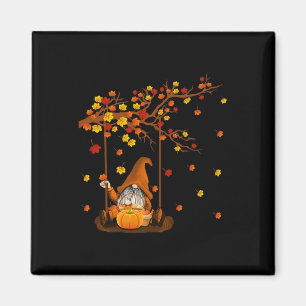 Pumpkin Gnomes Fall Autumn Cute Halloween Thanksgi Magnet