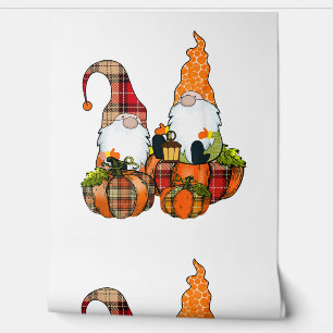 Pumpkin Gnomes Fall Autumn Cute Halloween Wallpaper