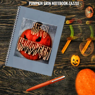 Pumpkin Grin Notebook