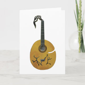 Pumpkin Guitar Card