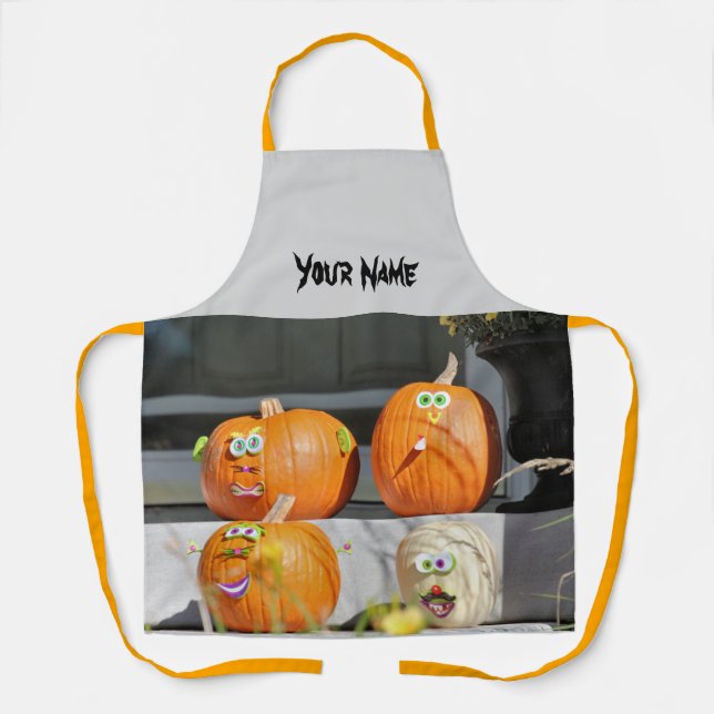 Pumpkin Guys Apron (Front)
