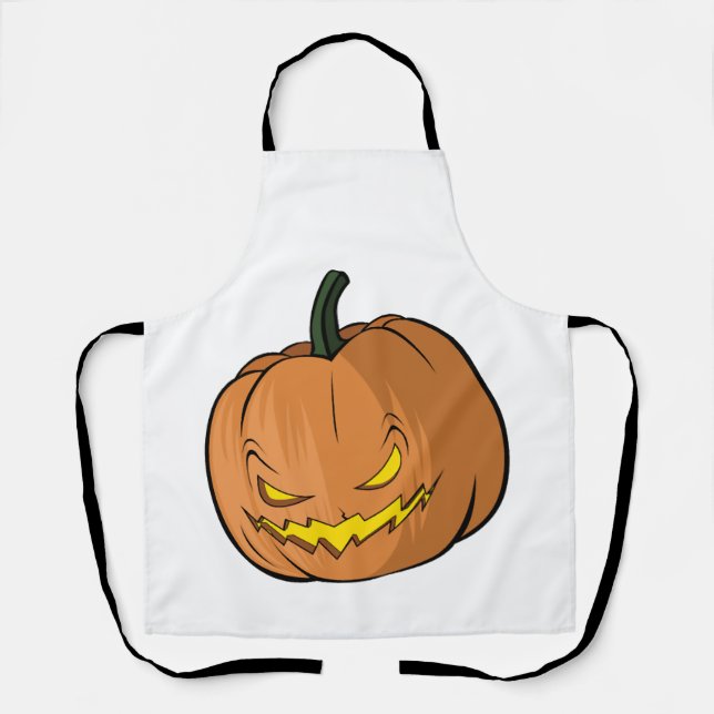 Pumpkin Halloween Apron (Front)