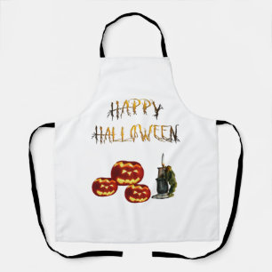 Pumpkin Halloween Apron
