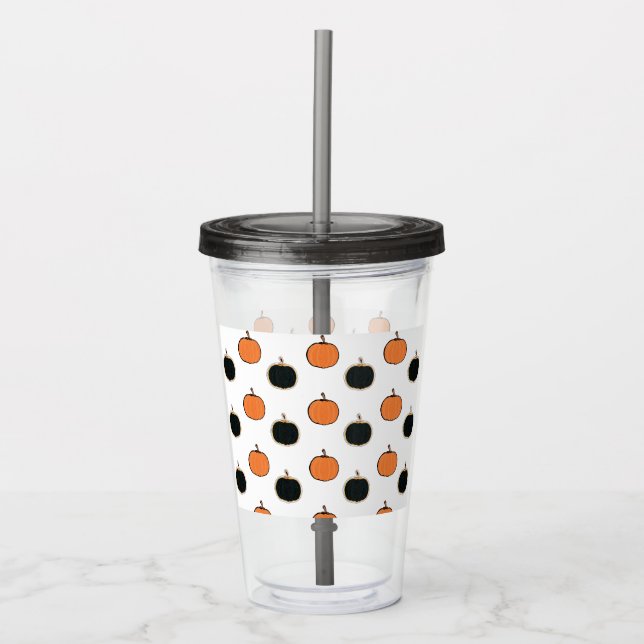 Pumpkin/halloween/Autumn Glass (Front)