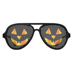 Pumpkin, halloween aviator sunglasses