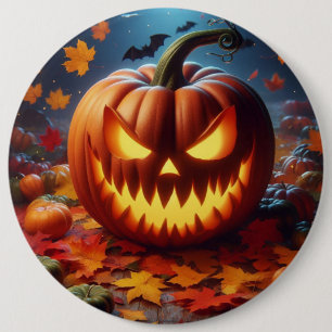 pumpkin/Halloween/bat spooky 6 Cm Round Badge