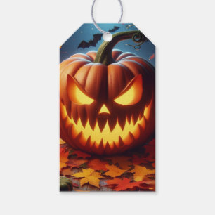pumpkin/Halloween/bat spooky Gift Tags