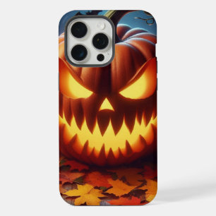 pumpkin/Halloween/bat spooky  iPhone 15 Pro Max Case
