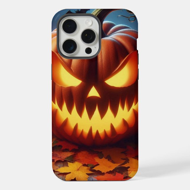 pumpkin/Halloween/bat spooky  iPhone Case (Back)