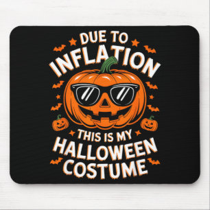 Pumpkin Halloween Costume Men Women Funny Mouse Pad