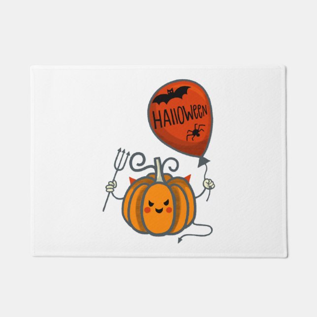 Pumpkin Halloween       Doormat (Front)